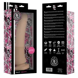 Delta club toys dildo natural silicona medica 23 x 4.5 cm