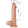 Beautiful encounter buraq vibracion y rotacion 24 cm - natural - 6