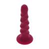 Get real - ribbed dong 12 cm rojo - 3