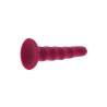 Get real - ribbed dong 12 cm rojo - 5