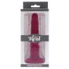 Get real - ribbed dong 12 cm rojo - 6