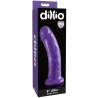 Dillio dildo con ventosa 20.32 cm lila - 2