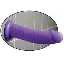 Dillio dildo con ventosa 20.32 cm lila