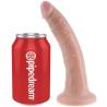 King cock 7" pene natural 17.8 cm - 3
