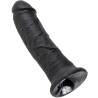 Ventosa del King Cock 8 pulgadas negro
