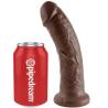 King cock 8" pene color marron 20.3 cm - 3