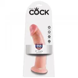 King cock 9" pene natural 22.9 cm King cock 9" pene natural 22.9 cm
