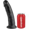 King cock 9" pene color negro 22.9 cm - 3