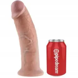 King cock 10" pene natural 25.4 cm King cock 10" pene natural 25.4 cm