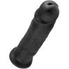King cock 10" pene color negro 25.4 cm - 4