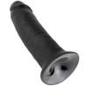 King cock 10" pene color negro 25.4 cm - 5
