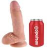 King cock 7" pene realistico natural 17.8cm - 4