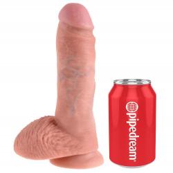 King cock 8" pene realistico natural 20.3cm