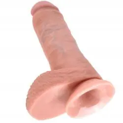 King cock 8" pene realistico natural 20.3cm King cock 8" pene realistico natural 20.3cm