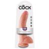 King cock 9" pene realistico natural 22.9cm - 2