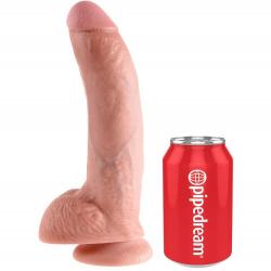 King cock 9" pene realistico natural 22.9cm