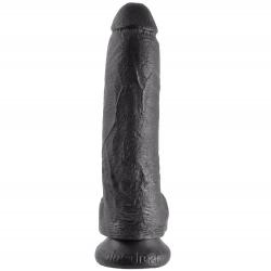 King cock 9" pene realistico negro 22.9cm