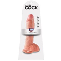 King cock 10" pene realistico natural 26.5 cm