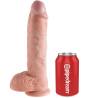 King cock 10" pene realistico natural 26.5 cm - 4