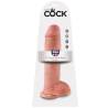 King cock 11" pene realistico natural 28 cm - 2