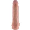 King cock 11" pene realistico natural 28 cm - 4