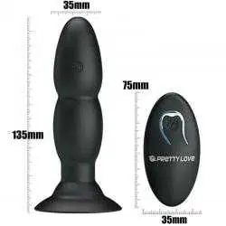 Pretty love plug vibrador y rotación por control remoto Pretty love plug vibrador y rotación por control remoto