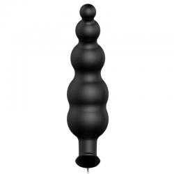 Pretty love plug anal silicona estimulacion extra y 12 modos vibracion - negro