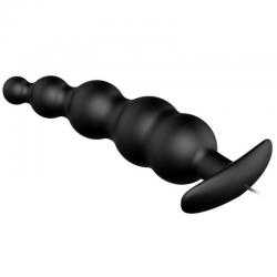 Pretty love plug anal silicona estimulacion extra y 12 modos vibracion - negro