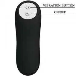 Pretty love plug anal silicona estimulacion extra y 12 modos vibracion - negro Pretty love plug anal silicona estimulacion extra y 12 modos vibracion - negro