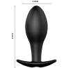 Medidas del plug Pretty Love: 85 × 31 mm
