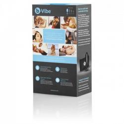 B-vibe snug plug anal 4 negro