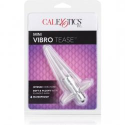 Calex plug mini vibro tease vibrador transparente