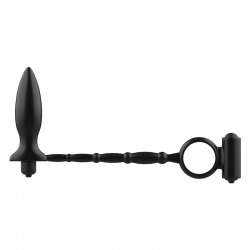 Addicted toys plug anal con anillo vibrador