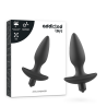 Addicted toys  masajeador plug anal con vibración negro - 2
