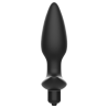Addicted toys  masajeador plug anal con vibración negro - 4