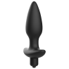 Addicted toys  masajeador plug anal con vibración negro - 5