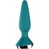 Satisfyer plug ilicious 1 plug con vibracion color verde - 2