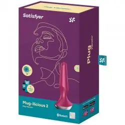 Satisfyer plug ilicious 2 plug vibrador - berry Satisfyer plug ilicious 2 plug vibrador - berry