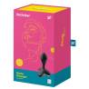 Caja de Satisfyer Game Changer con plug vibrador negro