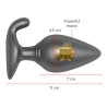 Oninder plug anal vibrador negro - free app - 3