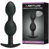 Pretty love bolas anales silicona 12.5 cm  negro - 2