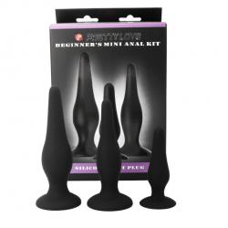 Pretty bottom - kit iniciacion anal plugs silicona