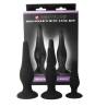 Pretty bottom - kit iniciacion anal plugs silicona - 2