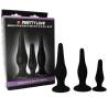 Pretty bottom - kit iniciacion anal plugs silicona - 4