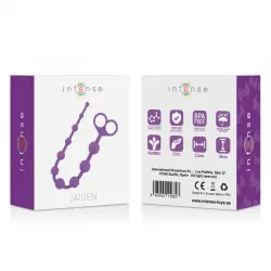 Intense jaiden anal beads lila Intense jaiden anal beads lila