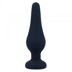 Intense anal plug pipo s silicone negro 9.8 cm Intense anal plug pipo s silicone negro 9.8 cm