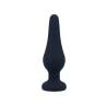 Intense anal plug pipo s silicone negro 9.8 cm - 4