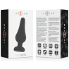 Intense anal plug pipo l silicone negro 13 cm - 4