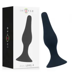 Intense anal level 4 15.5cm negro Intense anal level 4 15.5cm negro