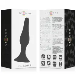 Intense anal level 4 15.5cm negro Intense anal level 4 15.5cm negro